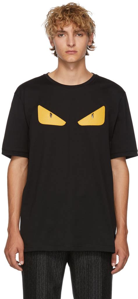 fendi black bag bugs t shirt|Fendi peekaboo bag sizes.